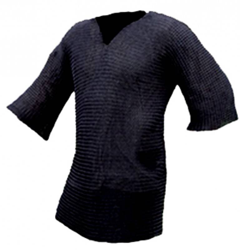 Haubergeon, schwarz, unvernietet, 8 mm