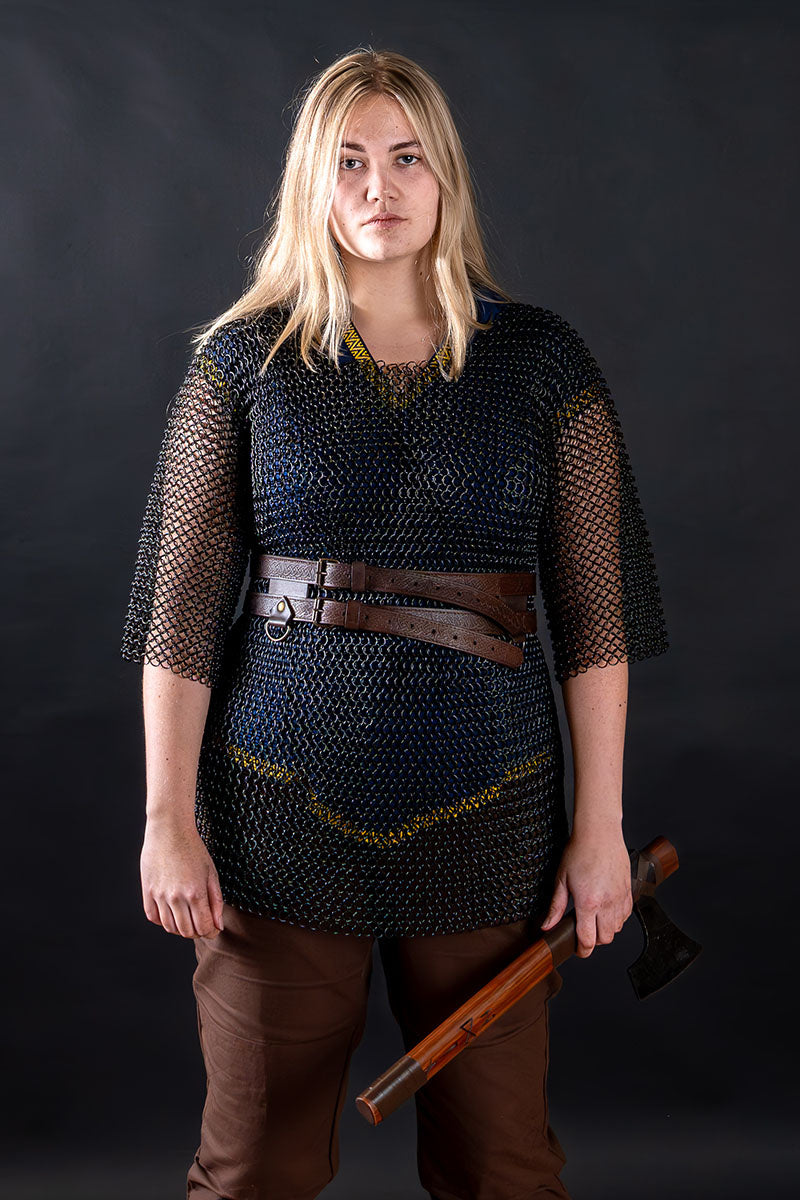 Haubergeon, schwarz, unvernietet, 8 mm