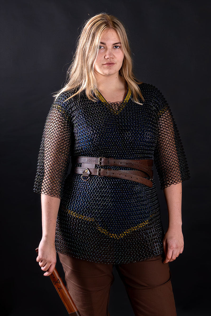 Haubergeon, schwarz, unvernietet, 8 mm